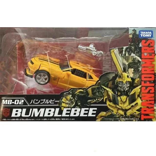 Em estoque transformador mb série MB-02 bumblebee g1 filme figura modelo anime ação deformação robô brinquedos festival presentes populares