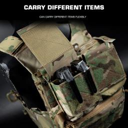 Avançado Painel Tático Mochila, Transportadora de Placa, Bolsa, Caça, Airsoft Vest, Acessórios para LV-119, Assalto Vest - Image 4
