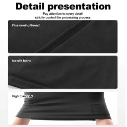 Ciclismo máscara facial absorver suor respirável treinamento de pesca esporte uv rosto cachecol pescoço gaiter verão rosto bandana - Image 3