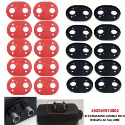 Borracha Mat Pad Seal Gasket Joint Set, Base preta e vermelha, Compatível para Webasto, Substituição do aquecedor de estacionamento Diesel, 10Pcs - Image 1