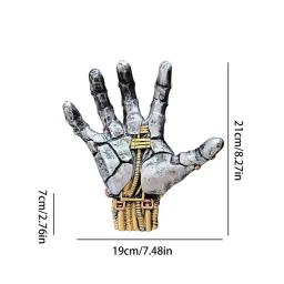 Suporte de basquete de mão em forma de mão montagem na parede rack de armazenamento de basquete decoração de arte de parede economia de espaço estilo mecânico expositor - Image 6