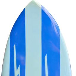 Prancha portátil azul para esporte aquático, prancha de surf personalizável, EPS, epóxi, fibra de vidro, 12x52x2cm - Image 3