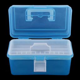 Caixa De Ferramentas De Armazenamento De Plástico Portátil Multiuso Portátil, Recipientes - Image 1