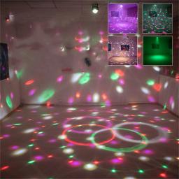 Luzes do partido do estágio com controle remoto, luzes exteriores e interiores, som ativado Strobe, iluminação do estágio do DJ para o Natal, casa, karaoke - Image 6