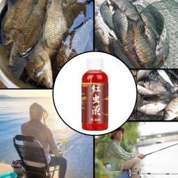 Multipurpose Strong Fish Bait Attractant, Aditivo Red Worm, Promover o apetite por truta, Bacalhau, Carpa, Bass, Permeabilidade - Image 3