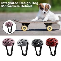Capacete de motocicleta com Ventilação Buraco, Multi-Sport Hard Hat, Outdoor Bike Doggy Cap, Pequeno Cão Pet e Gato - Image 2