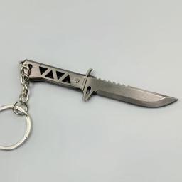 Xenohunter faca corpo a corpo brinquedo modelo, Valorant Arma, Metal Game Reaver, Coleção Chaveiro Periférico, Desktop Display, 9cm - Image 5