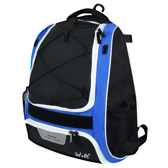 Mochila de Baseball com Compartimento para Sapatos e Gancho, Ideal para Jovens Adultos e Atividades Esportivas