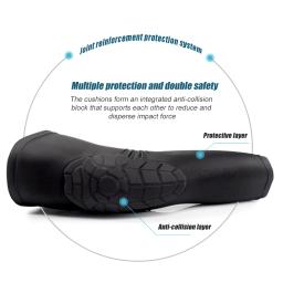 Joelheiras Anti-Colisão para Crianças, Equipamento de Proteção para Luta Livre, Basquete, Futebol, Voleibol, Bicicleta, Crianças, 3-12 anos - Image 3