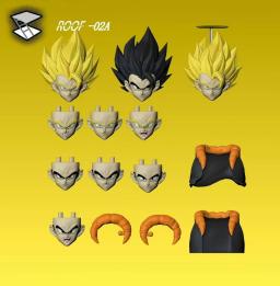 Em estoque kamione tonsenarttoys dragon ball z shf super saiyan azul son goku vegeta gogeta figuras de ação modelos crianças brinquedos presentes - Image 4