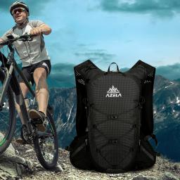 Mochila de montanhismo ao ar livre grande capacidade hidratação colete mochila usar resistir respirável correndo mochila viagem saco - Image 3