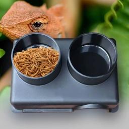 Pequenos répteis brinquedos para animais de estimação, lagartixa, abrigo cobra, casa, comida, água tigela, caverna, escalada caixa, pequeno animal, suprimentos Hideaway - Image 1