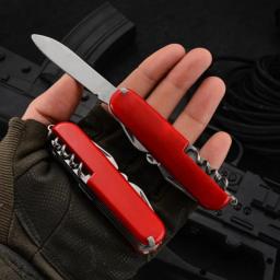 Multifuncional faca dobrável de aço inoxidável, facas do exército, bolso, caça, ao ar livre, Camping, sobrevivência, EDC, ferramenta, 5, 7, 9, 11 em 1 - Image 3