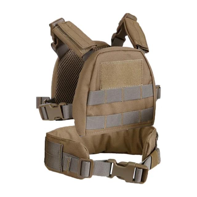 Coletes Táticos à Prova de Balas para Crianças: Uniformes Militares de Combate Airsoft com Cinto de Patrulha e Camuflagem