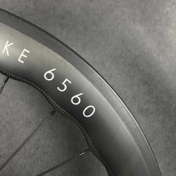 Aro de fibra de carbono para bicicleta de estrada 700C/freio V 6560 conjunto de rodas de estrada superfície UD com clincher/tubular/cubo de roda tubeless opcional - Image 3