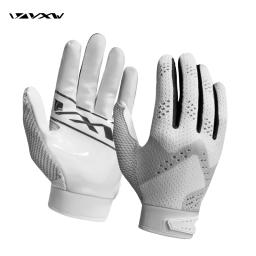 VXW Luvas de Futebol Americano Receptor NFL Sticky Glove Antiderrapante Silicone Palm Respirável Ajustável Rugby Sports Men Mulheres Juventude - Image 1