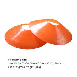 Cones de treinamento de futebol multifuncionais, cones de prática de futebol com furos circulares, marcador de cones de agilidade para futebol, hóquei com 10 peças - Image 6