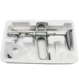 Metal Farm Animal Medicine Feeder, Seringa vacinal ajustável do uso contínuo, Ferramentas veterinárias, 1 pc - Image 4
