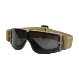 Óculos de tiro tático para homens e mulheres, óculos para motocicletas, proteção Paintball - Image 6
