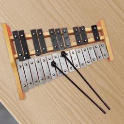 Glockenspiel Percussão Xilofone, Xilofone, Instrumento Musical, Brinquedo para Banda, Iniciante, Holiday Gifts, Performance de Palco, Crianças, Adulto, 25 Nota - Image 5