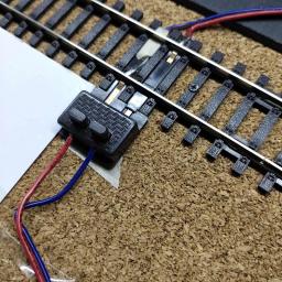 Trem Railway Modelo Materiais, Simulação Trilhos Caixa De Junção, faixa de alimentação, DIY Diorama Kits, HO Escala, 1:87 - Image 1