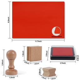 Kit De Carimbo De Borracha Para Máquina De Marcação De Gravação A Laser Esteira De Borracha DIY, Selo De Material De Gravação A Laser, Design De Arte - Image 6