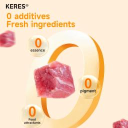 KERES Ração para Treinamento de Animais, Petisco para Cachorro, Gema de Ovo, Alta Proteína, Saudável e Delicioso, 180g - Image 4