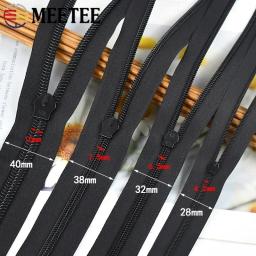 Zíperes de Nylon invisíveis para Costura, Zíperes Pretos, Sliders para Saco, Casacos, Zips Puxa, Kit de Reparação DIY, Fitas Impermeáveis, 1 m, 2 m, 3m, 3m, 5 #, #8, #10 - Image 3