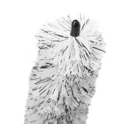 Escova de clarinete com fio de algodão, escova interna, instrumentos de sopro, acessórios limpos, preto e branco - Image 4