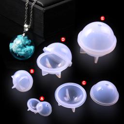 Molde Esférico De Silicone Macio Para Fazer Jóias, Bolas 3D, Molde De Vela, Sabão, Artesanato De Resina, Decorações De Bolo DIY, 1Pc - Image 5