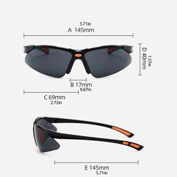 Óculos de sol polarizados para homens e mulheres, moda, ciclismo, corrida, pesca, leve, óculos ao ar livre - Image 5