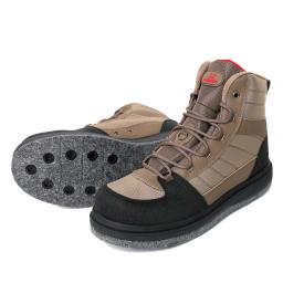 Botas de pesca antiderrapante masculinas, feltro sola, leve, caça, fundo, sapatos com parafusos de metal - Image 2