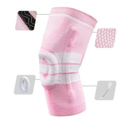 Joelheira Esportiva Dobrável, Suporte Elástico para Lesões do Tendão Patelar e do Menisco, Basquete, Voleibol, Rugby, Joelheiras - Image 3