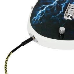 IRIN-Nickel Plug Cabo de Áudio para Guitarra Elétrica, Baixo Amplificadores, Peças Acessório, 3m, colorido - Image 6