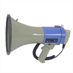 Novo portátil profissional grande sino de gravação voz megafone com microfone destacável - Image 3