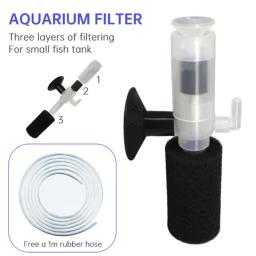 Purificador Interno Criativo para Aquário, Suprimentos de Aquário Multi Camada, Bombas de Filtro de Esponja, Mini Filtro Doméstico, Mini Portátil - Image 6
