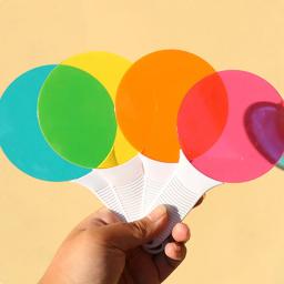 5 pçs brinquedo de mistura de cores crianças ciência vermelho verde amarelo filtro óptico juguetes educativos montessori sensoriais juegos didáticos - Image 3