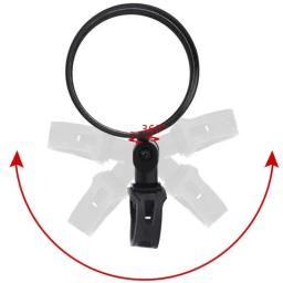 Espelhos universais para bicicleta, espelho retrovisor giratório ajustável, ângulo amplo, rotação de 360 graus, acessórios de ciclismo - Image 5