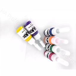 Pigmento de Tinta com Caixa, Kits de Tatuagem Body Art, Tintas Profissionais de Beleza, Maquilhagem, 5ml, 10 Cores, 1Pc - Image 3