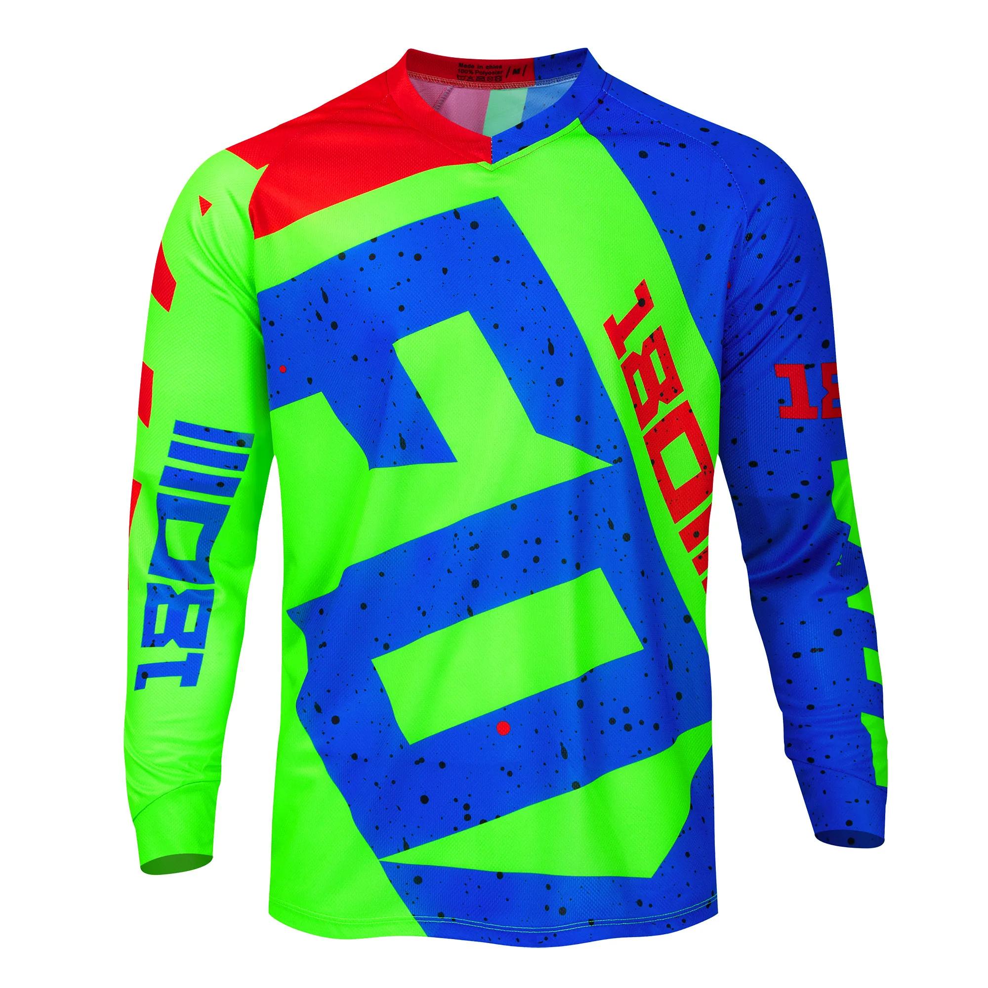 2025 alfabetos masculinos padrão camisas de ciclismo ativo respirável umidade wicking solto camisa manga longa para ciclismo equitação esportes - Image 1