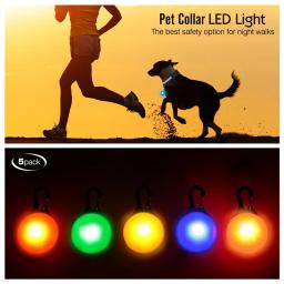 Carregamento usb colar de cão brilhante com pingente destacável luxo led luz brilhante para cães pequenos gato noite segurança colar atacado - Image 6