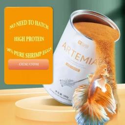 Tropic Small Fish Alimentador para Aquário, Baby Alimentador, Salmoura Camarão, Ovos de descascar, Salmoura, Bebê descascar, Tanque Suprimentos, 15g, 60g - Image 2