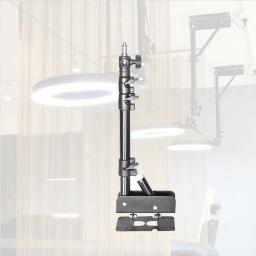 Wall Mounted Flexible Boom Braço Stand, extensível Strobe, Iluminação Gears Holder, Home Studio, SPA, Salão de Beleza, Massagem Lâmpada, 110 centímetros - Image 1