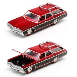 Chevrolet Kingswood Diecasts Carros de Liga Modelo, Veículos Miniaturas, Coleção Simulação Brinquedos para Menino Presente, 1/64 AW, JL, GL, M2 - Image 2