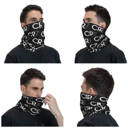 Cachecol mágico impresso Cristiano Ronaldo para homens e mulheres, capa do pescoço, bandana da lenda do futebol, ciclismo e caminhadas, CR7, inverno - Image 2