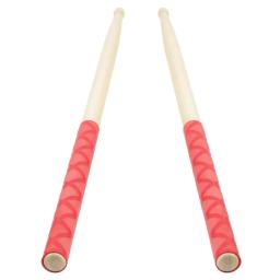 2 pçs tambor vara apertos baquetas antiderrapante suor absorvido aperto para 7a 5a 5b 7b baquetas 16.5cm * 1.8cm apertos mangas - Image 2