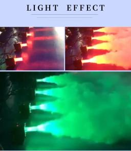 LED CO2 Stage Gás Coluna Máquina, RGB Multi Ângulo, Única cabeça Máquina De Fumaça, Casamento Disco DJ DMX, Equipamentos De Efeitos Especiais - Image 3