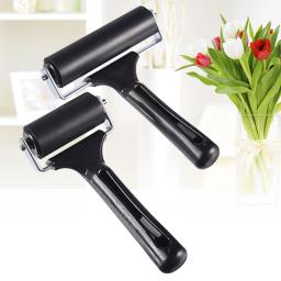 Rolo de borracha para impressão, rolo de tinta, rolos de estampagem, blocos Lintah, ferramentas de impressão, 2 pcs - Image 4