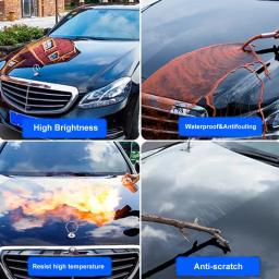 Dpro 9h nano revestimento cerâmico vidro líquido pintura à prova dwaterproof água anti-risco hidrofóbico polonês revestimento de carro produtos químicos de cuidados com o carro - Image 4