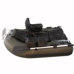 Inflável pesca barco barriga barco com armazenamento bolsos, alças ajustáveis e suporte para Trolling Motor Kayak - Image 4